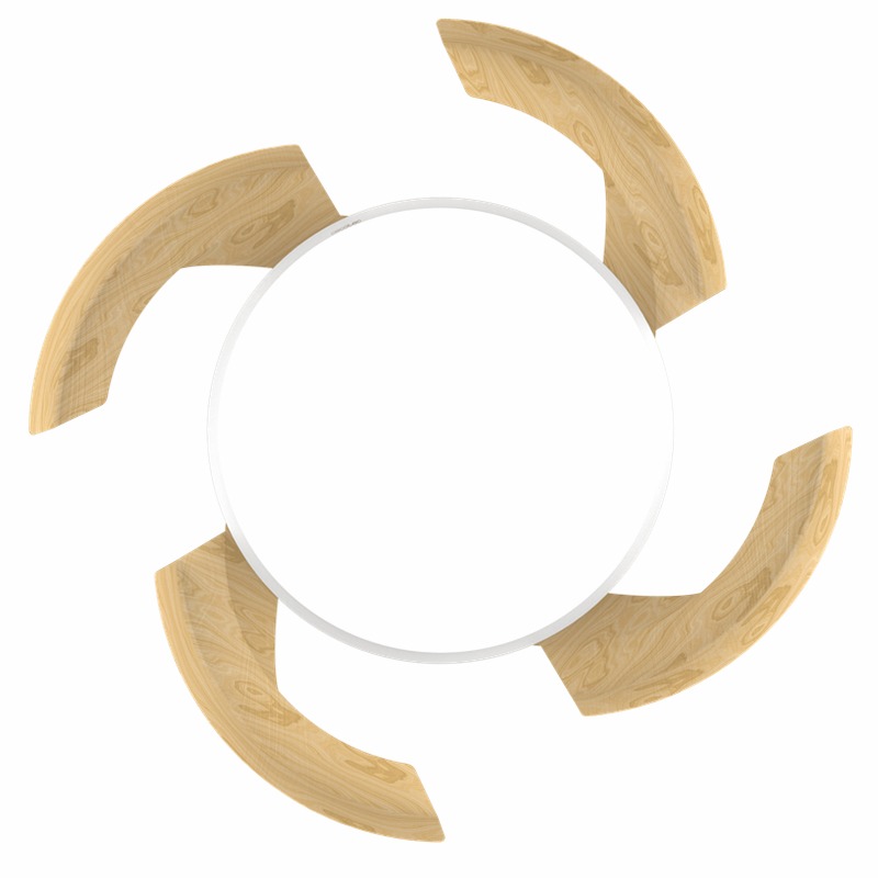 EnergySilence Aero 4500 Puzzle Invisible White&LightWood