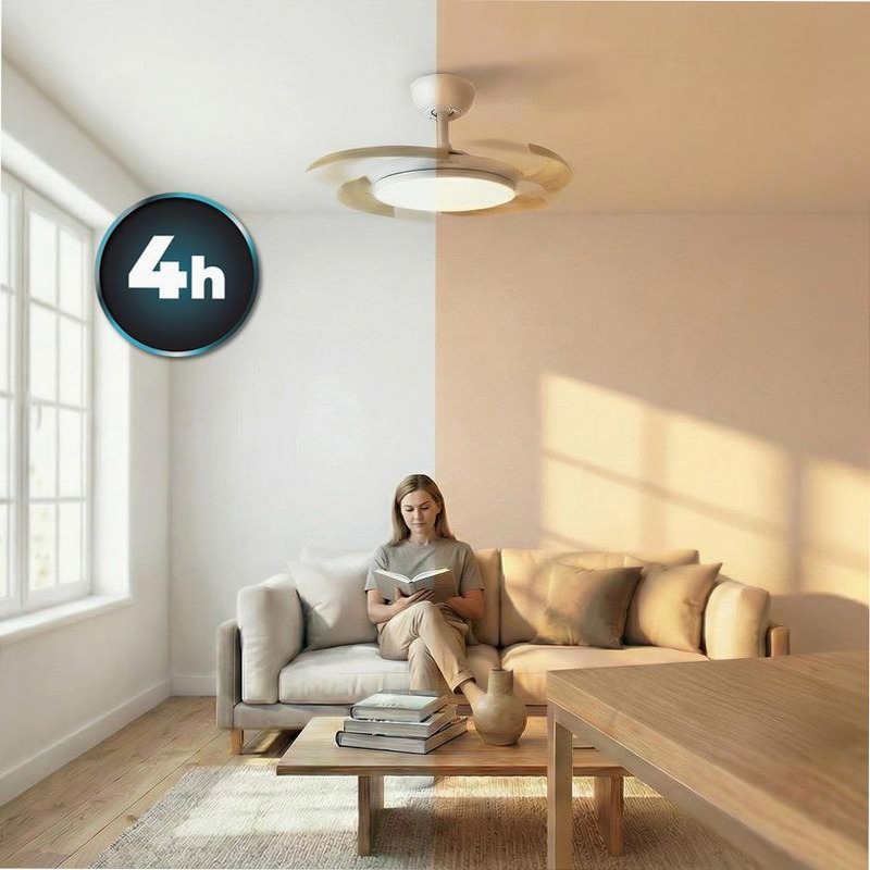EnergySilence Aero 4500 Puzzle Invisible White&LightWood
