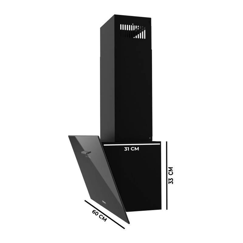 Bolero Flux DM 603500 Glass Black B