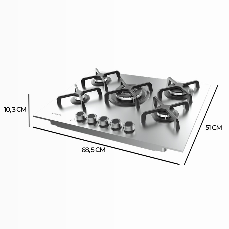 Bolero Squad G 5400S Inox Acciaio Gas