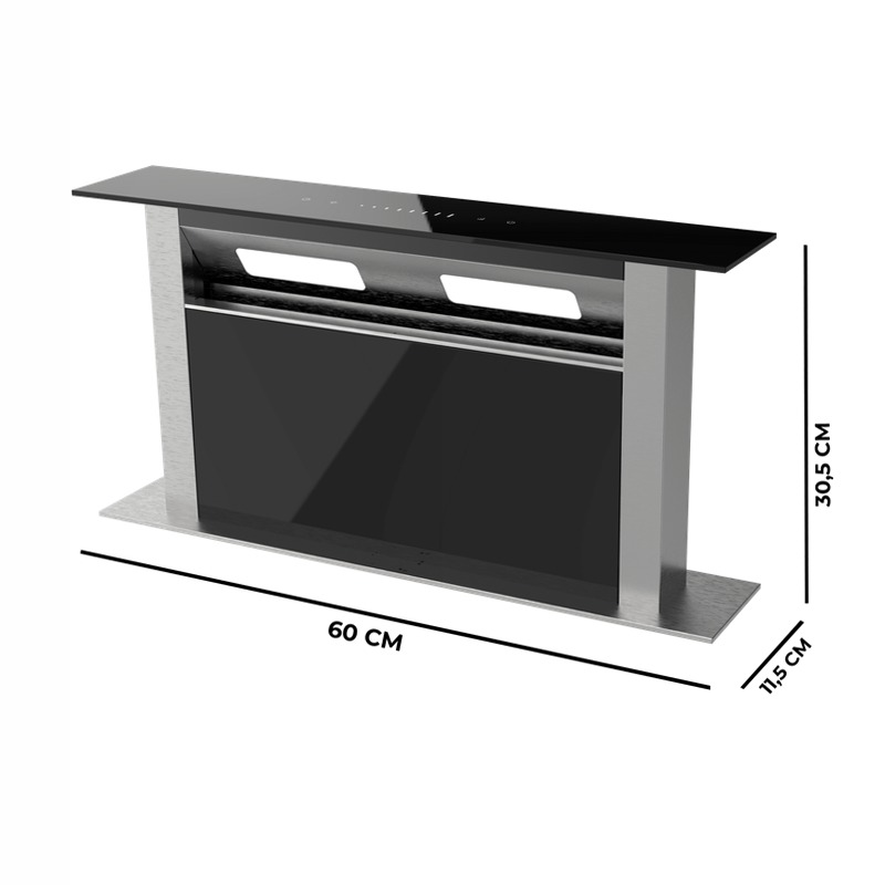 Bolero Flux ET 608000 Glass Black A++