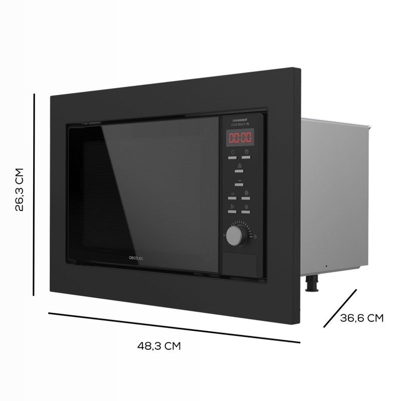 GrandHeat 2350 Built-in Black Nero 23