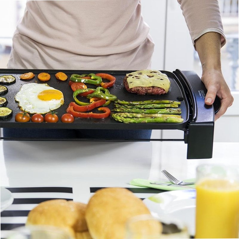Black&Water 2500 Piastra Grill Elettrica