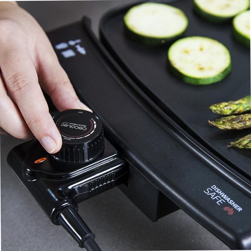 Black&Water 2500 Piastra Grill Elettrica