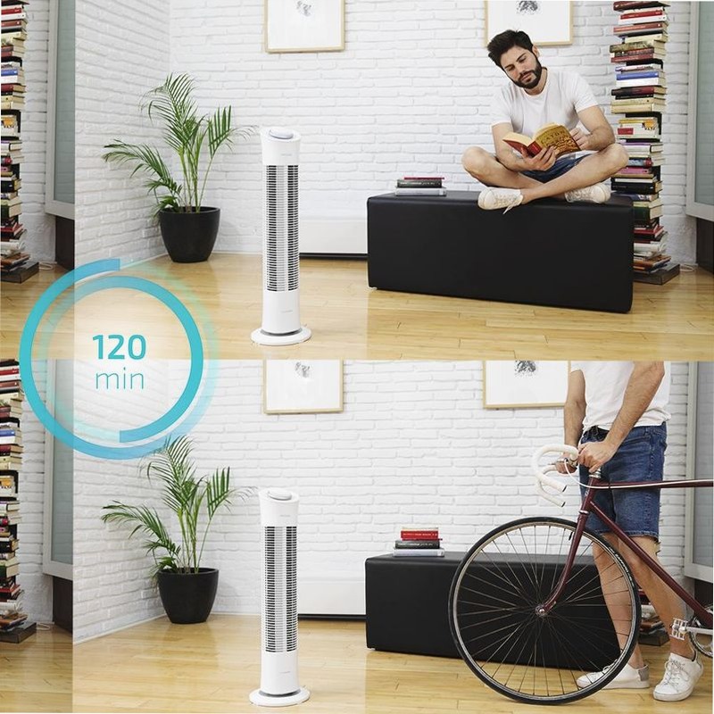 EnergySilence 6090 Skyline - Ventilatore a Torre Cecotec