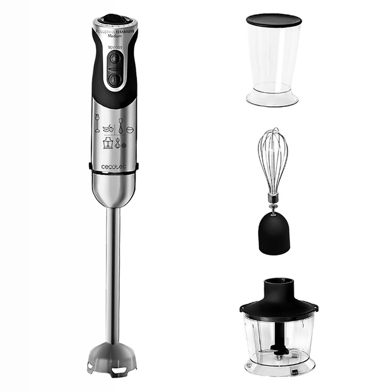 Frullatore a immersione Powerfull Titanium 1000W