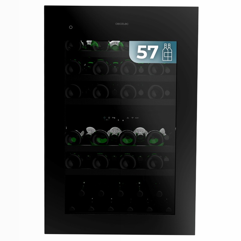 Bolero GrandSommelier Duo 57000 Touch Matt Black Compressor