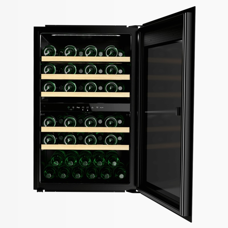 Bolero GrandSommelier Duo 57000 Touch Matt Black Compressor