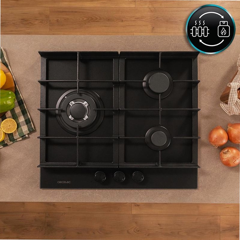 Bolero Squad G 3400F Glass Black Nero Gas