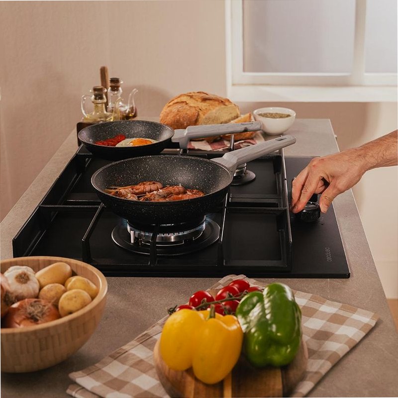 Bolero Squad G 3400F Glass Black Nero Gas