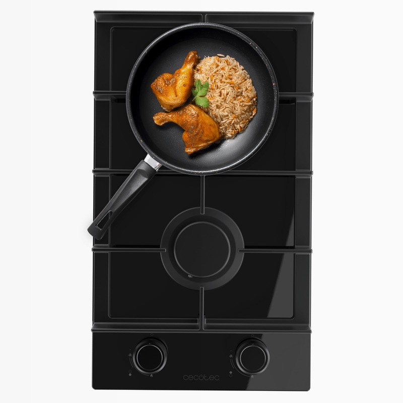 Bolero Squad G 2400F Glass Black Nero Gas