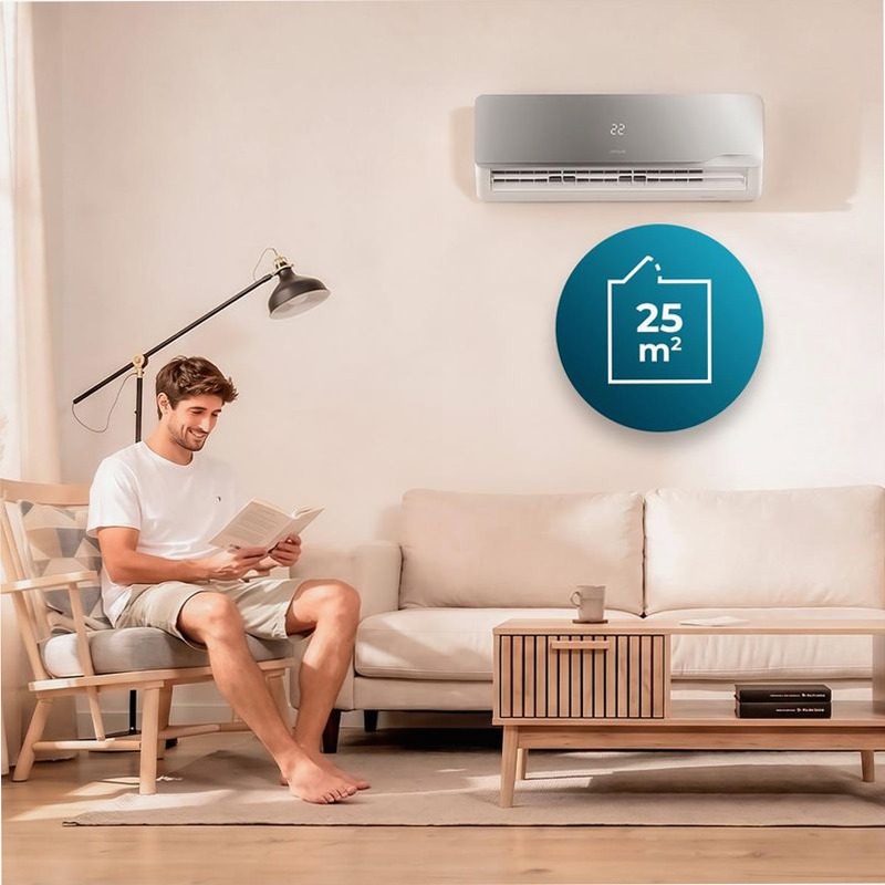 AirClima 12000 Wind Connected A+++ Condizionatore d'aria split 12000btu A