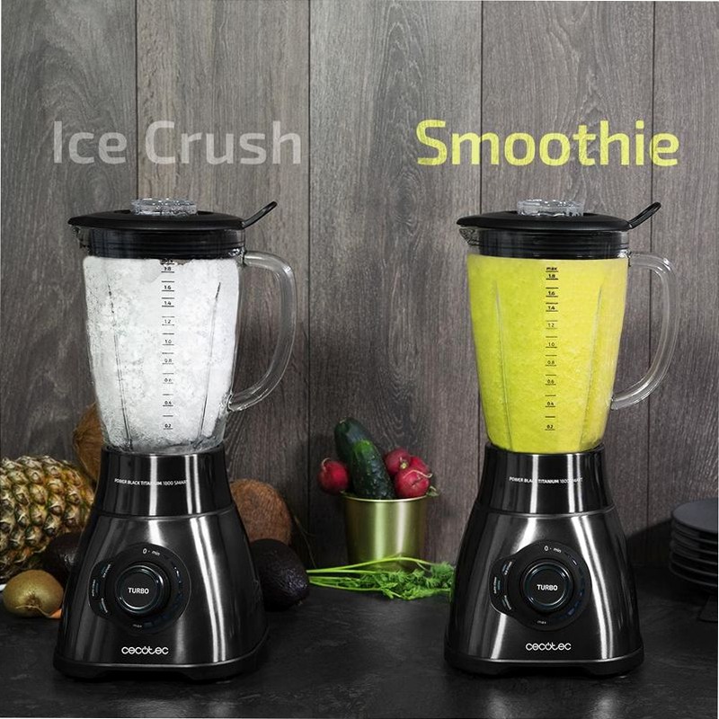 Power Black Titanium 1800 Smart Nero caraffa