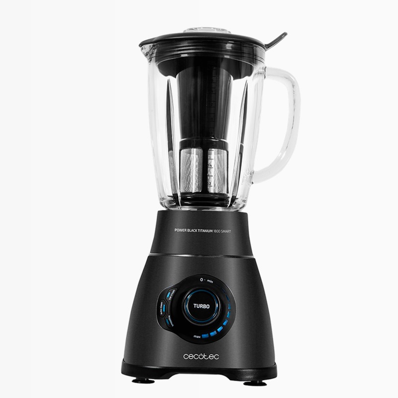 Power Black Titanium 1800 Smart Nero caraffa