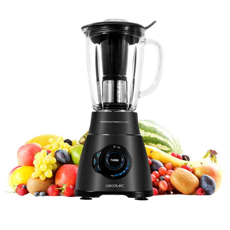 Power Black Titanium 1800 Smart Nero caraffa