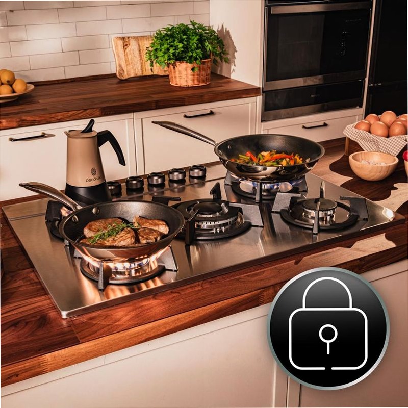 Bolero Squad GN 5200S Inox Acciaio Gas
