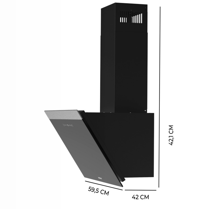 Bolero Flux DT 606500 Glass Black A