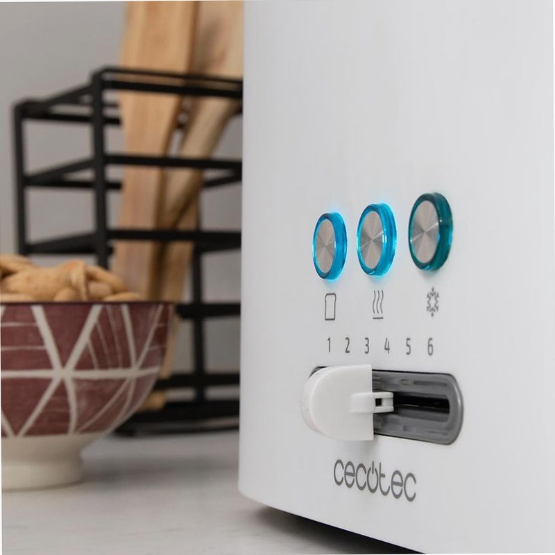 Toast&Taste 16000 Extra Double White due fessure lunghe extra-larghe Bianco