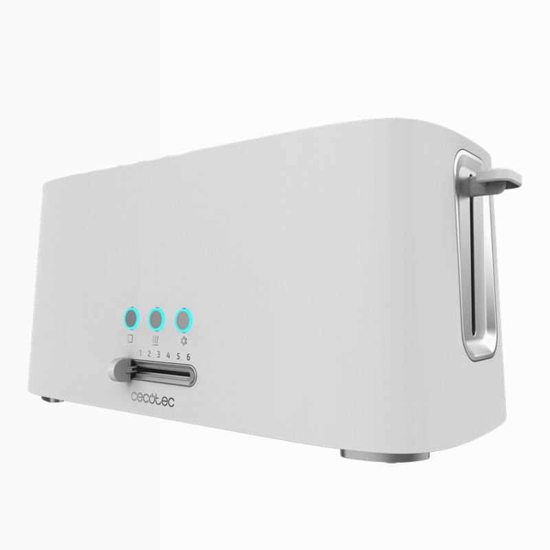 Toast&Taste 16000 Extra Double White due fessure lunghe extra-larghe Bianco