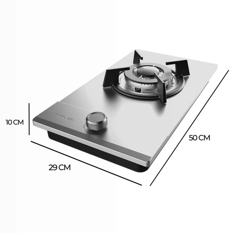 Bolero Squad GN 1200S Inox Acciaio Gas