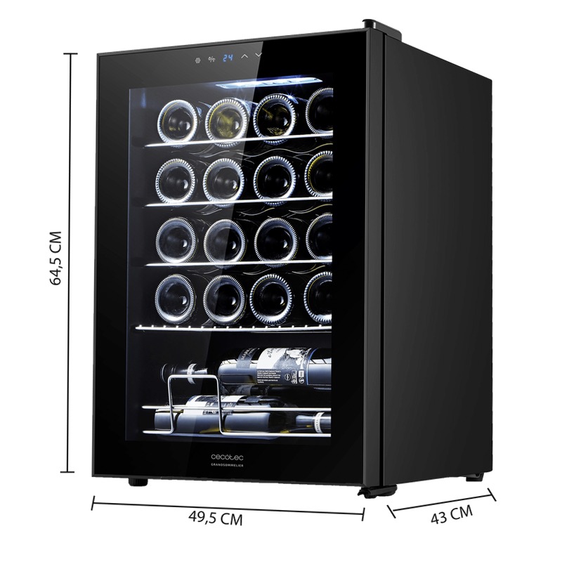 Bolero GrandSommelier 2050 Black Compressor