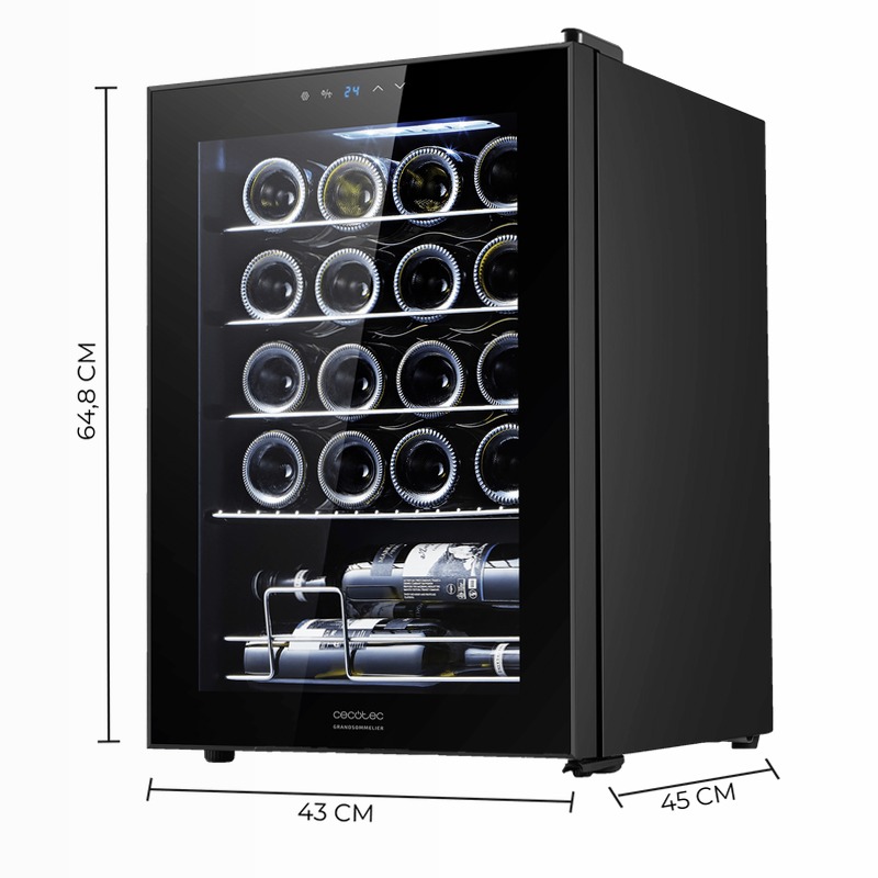 Bolero GrandSommelier 2050 Black Compressor