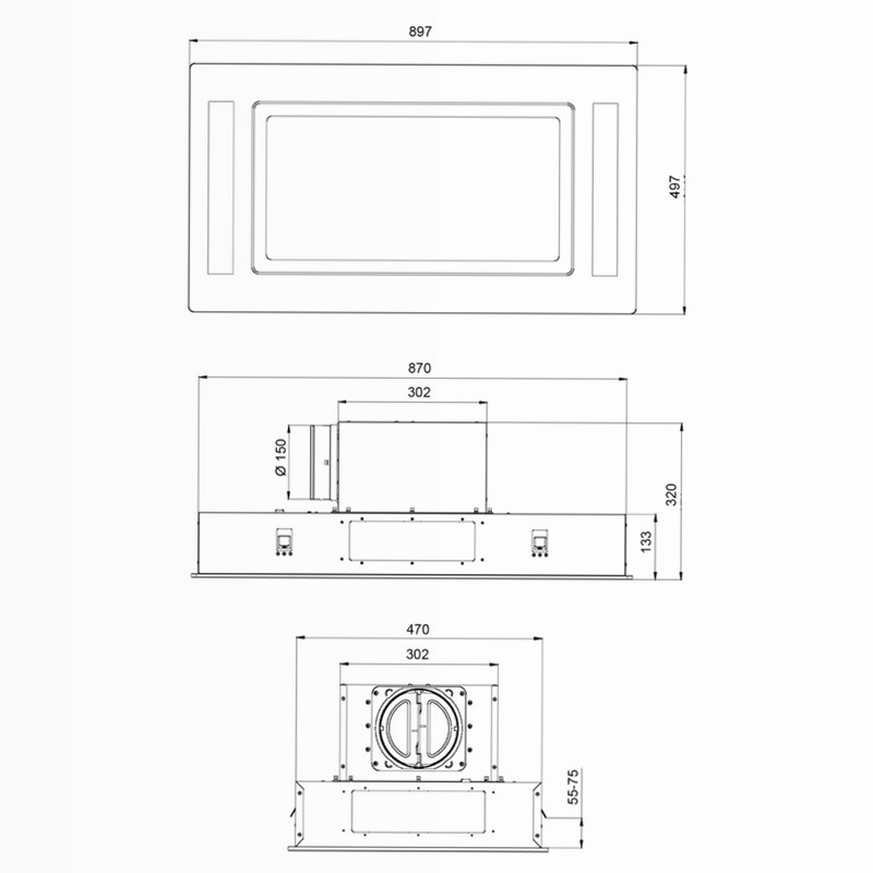 Bolero Flux TIR 908000 Glass White A++