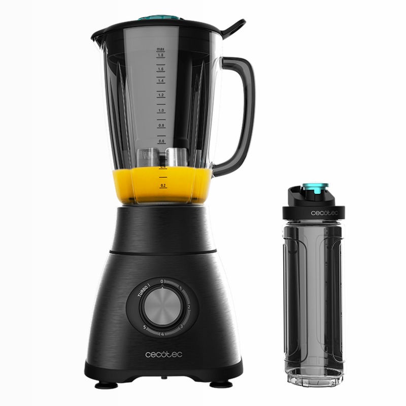Power Black Titanium 1800 Go Nero caraffa