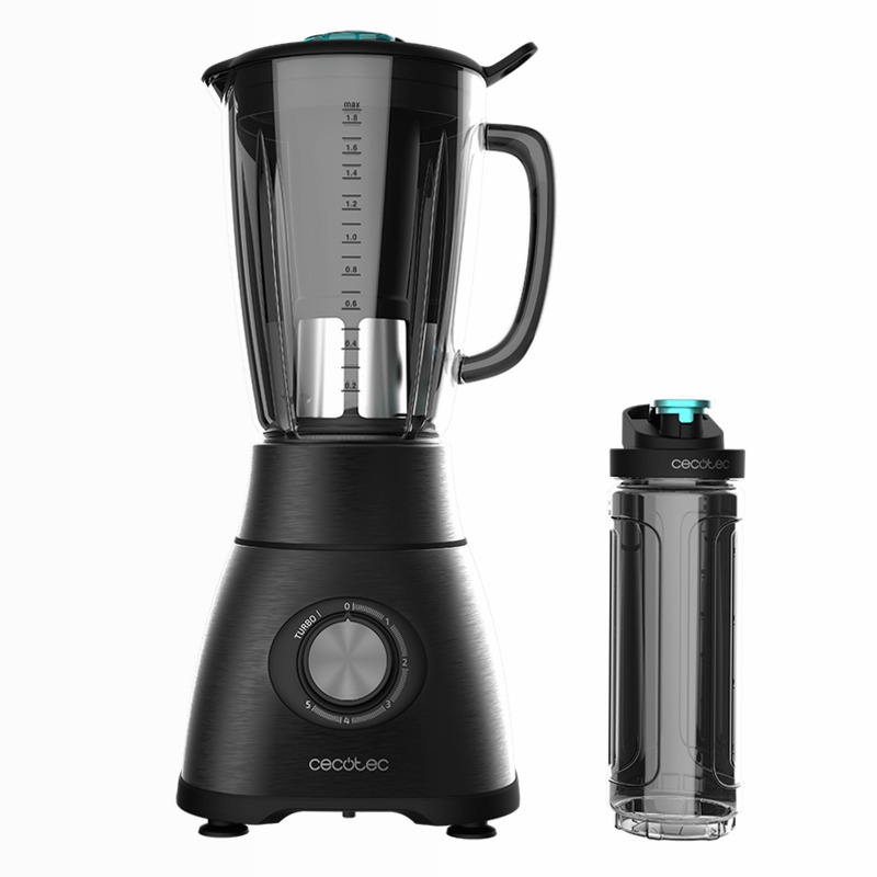 Power Black Titanium 1800 Go Nero caraffa