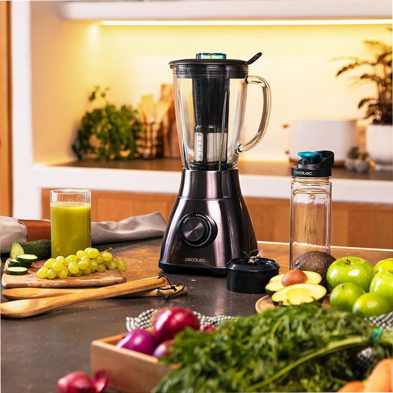 Power Black Titanium 1800 Go Nero caraffa