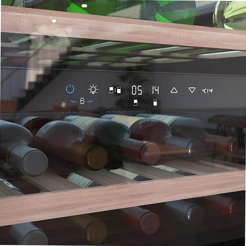 GrandSommelier Duo 36000 Touch Black Compressor