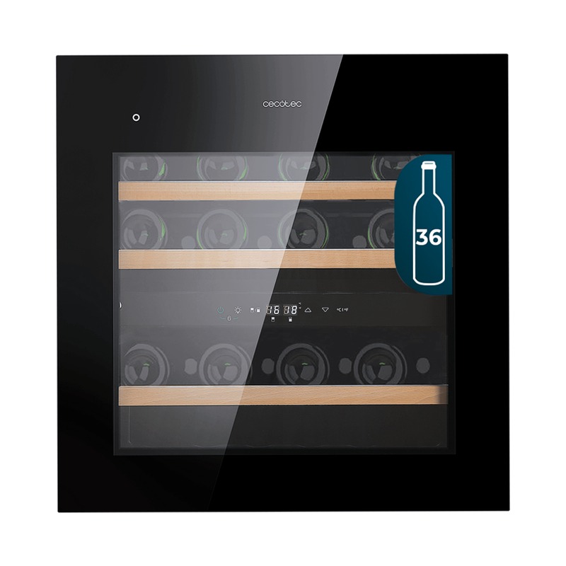 GrandSommelier Duo 36000 Touch Black Compressor