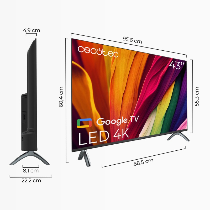 A4 series ALU40043 43" LED