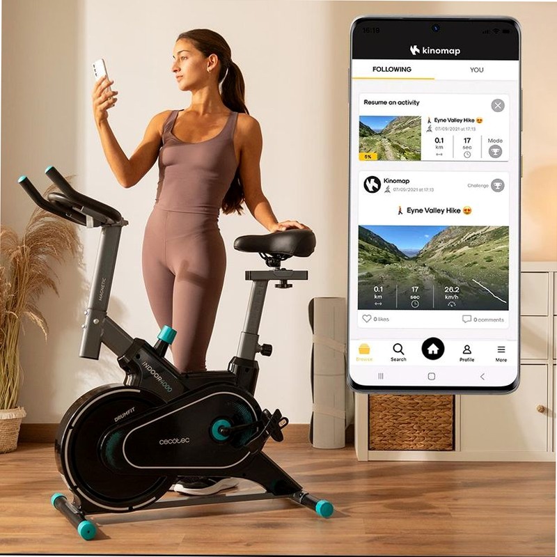 Spin bike Drumfit Indoor 4000 Magnetic Connected