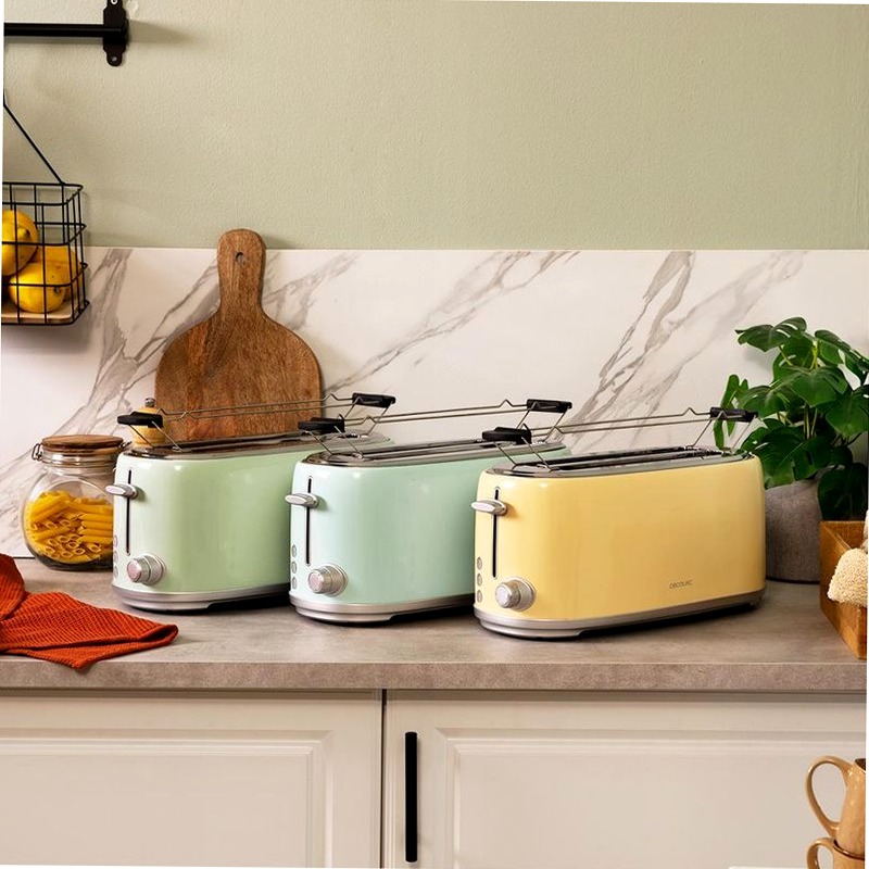 Toast&Taste 1600 Retro Double Green Verde