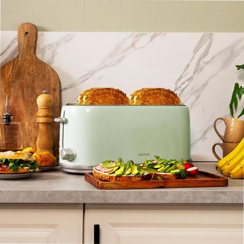 Toast&Taste 1600 Retro Double Green Verde