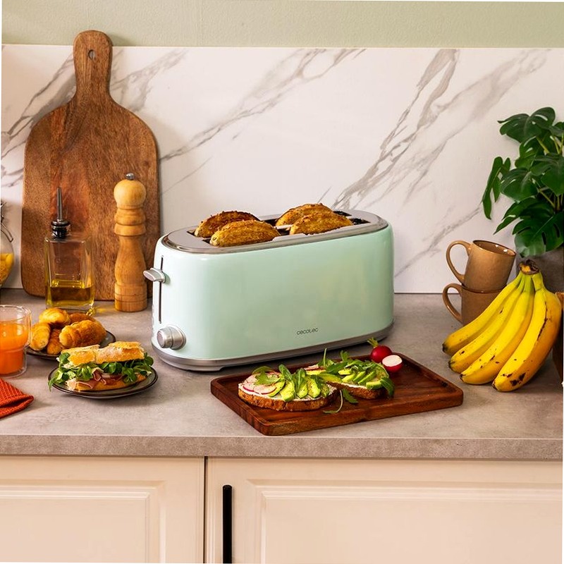 Toast&Taste 1600 Retro Double Green Verde