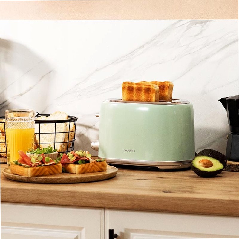 Toast&Taste 1000 Retro Double Green Verde