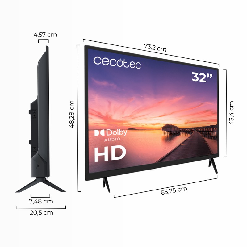 Cecotec TV Cecotec 0 Series 0032 32" LED