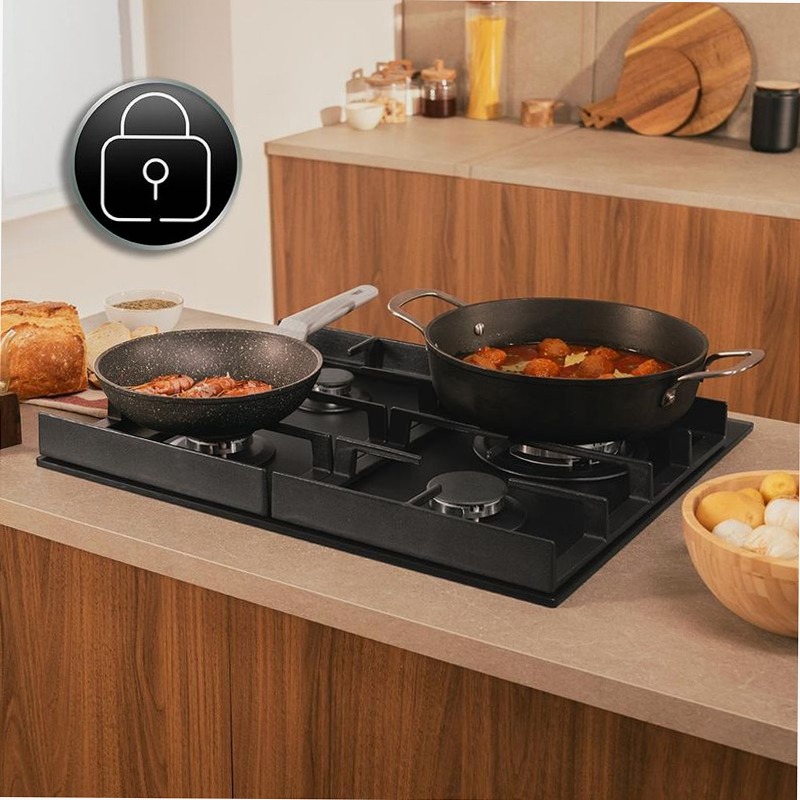 Bolero Squad G 4400F Glass Black Nero Gas
