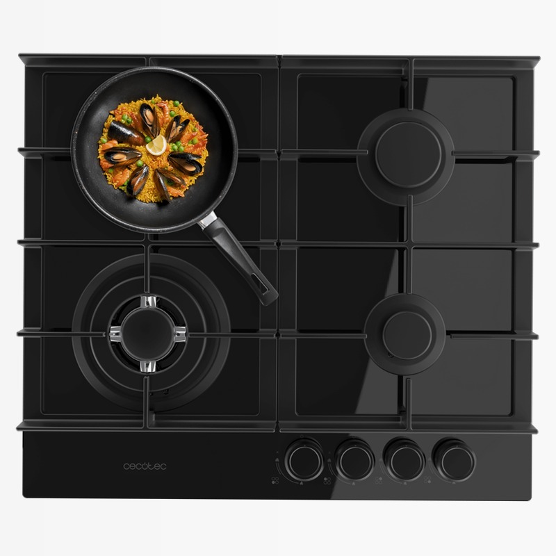 Bolero Squad G 4400F Glass Black Nero Gas