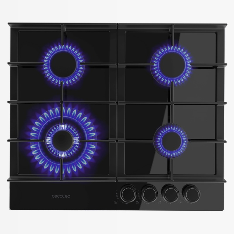 Bolero Squad G 4400F Glass Black Nero Gas