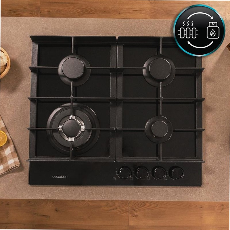 Bolero Squad G 4400F Glass Black Nero Gas