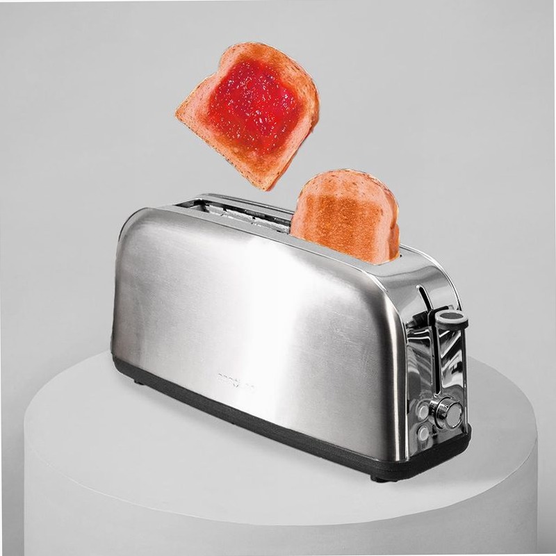 Toastin' time 1100 Inox Long Acciaio