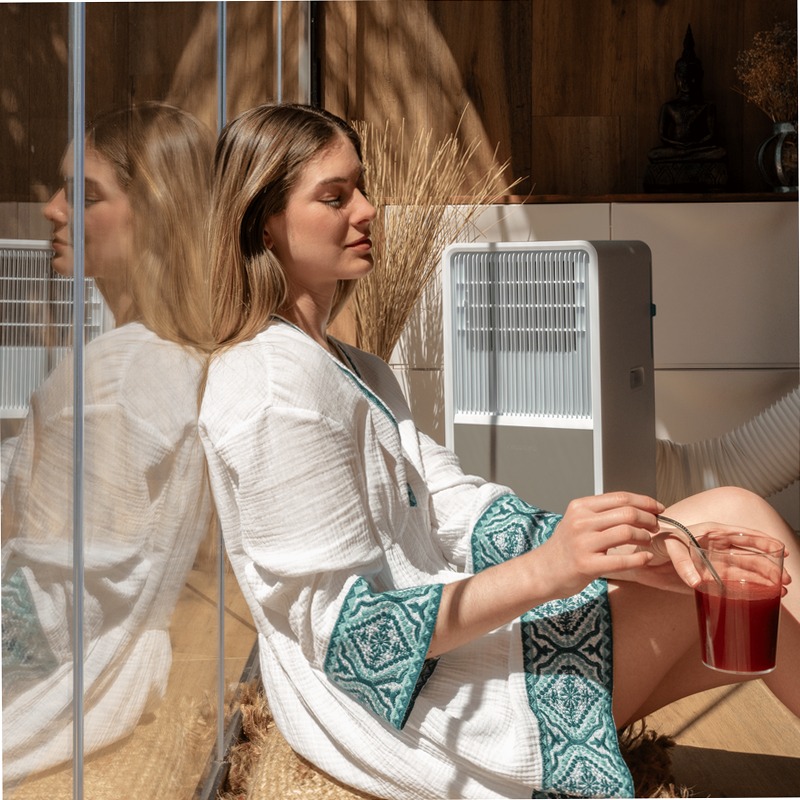 ForceClima 9550 Style Heating Connected Aria condizionata portatile
