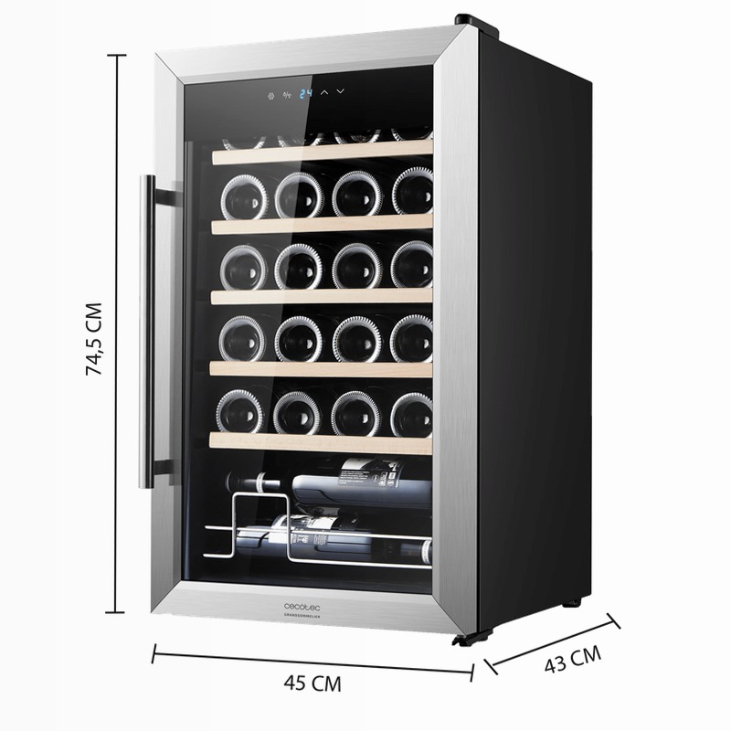 Bolero GrandSommelier 2450 Inox Compressor