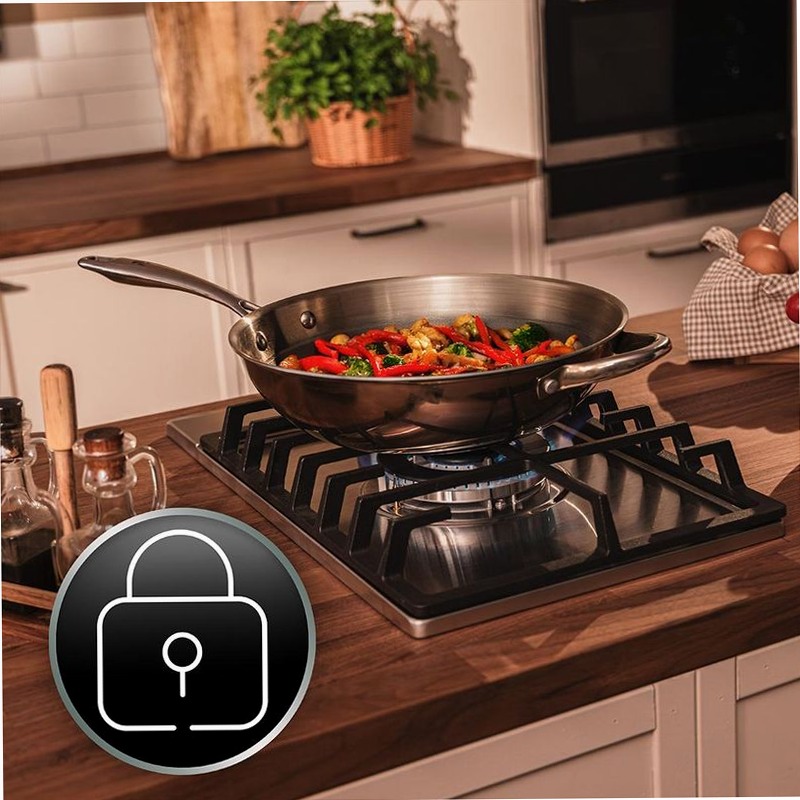 Bolero Squad G 1200F Inox Acciaio Gas
