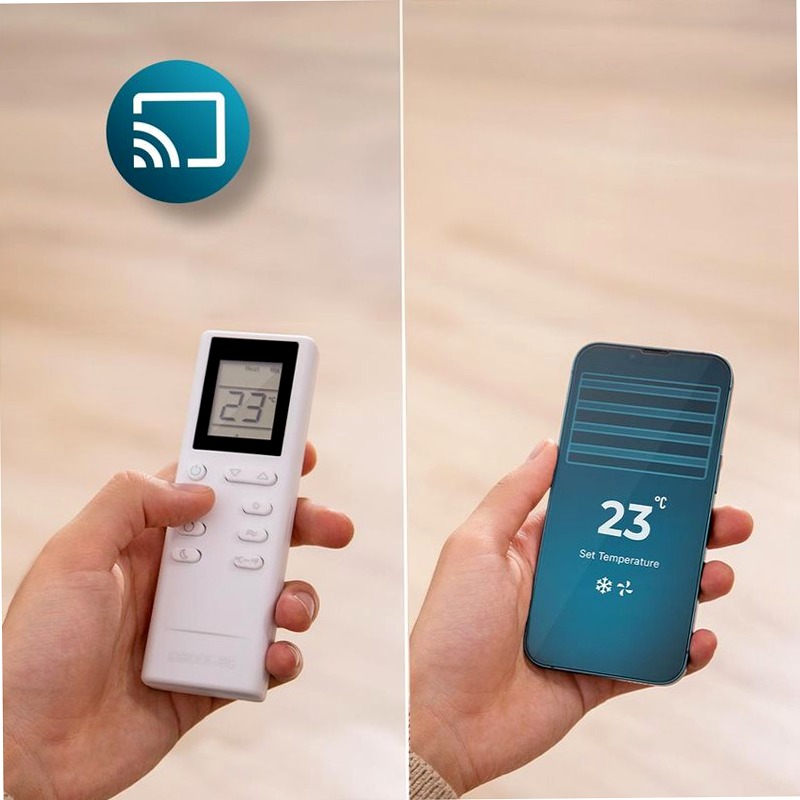 ForceClima 12800 Soundless Heating Connected Aria condizionata portatile