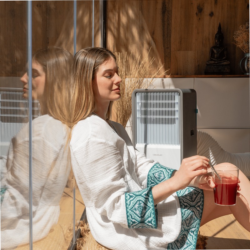 ForceClima 12850 Style Heating Connected Aria condizionata portatile