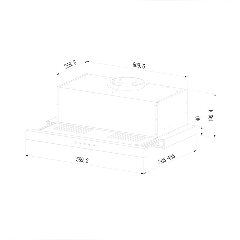 Bolero Flux TLT 604000 Inox A+++